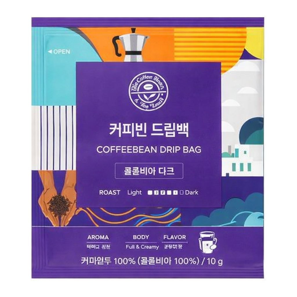 OFFICENEX 커피빈 드립백(콜롬비아 다크/10g*5T)