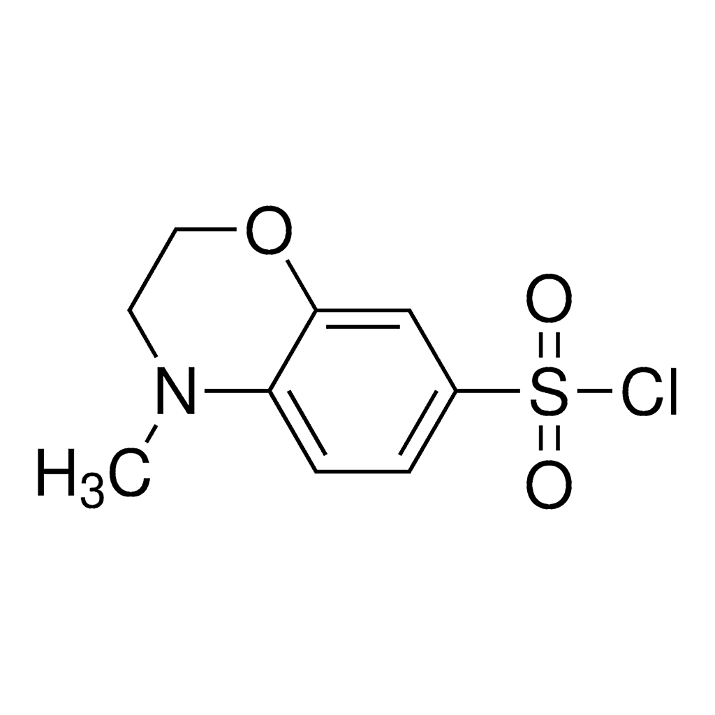 Merck 4-Methyl-3,4-dihydro-2H-1,4-benzoxazine-7-sulfonyl chloride