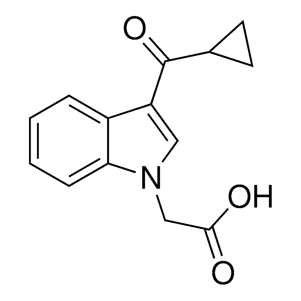 Merck (3-cyclopropanecarbonyl-indol-1-yl)-acetic acid
