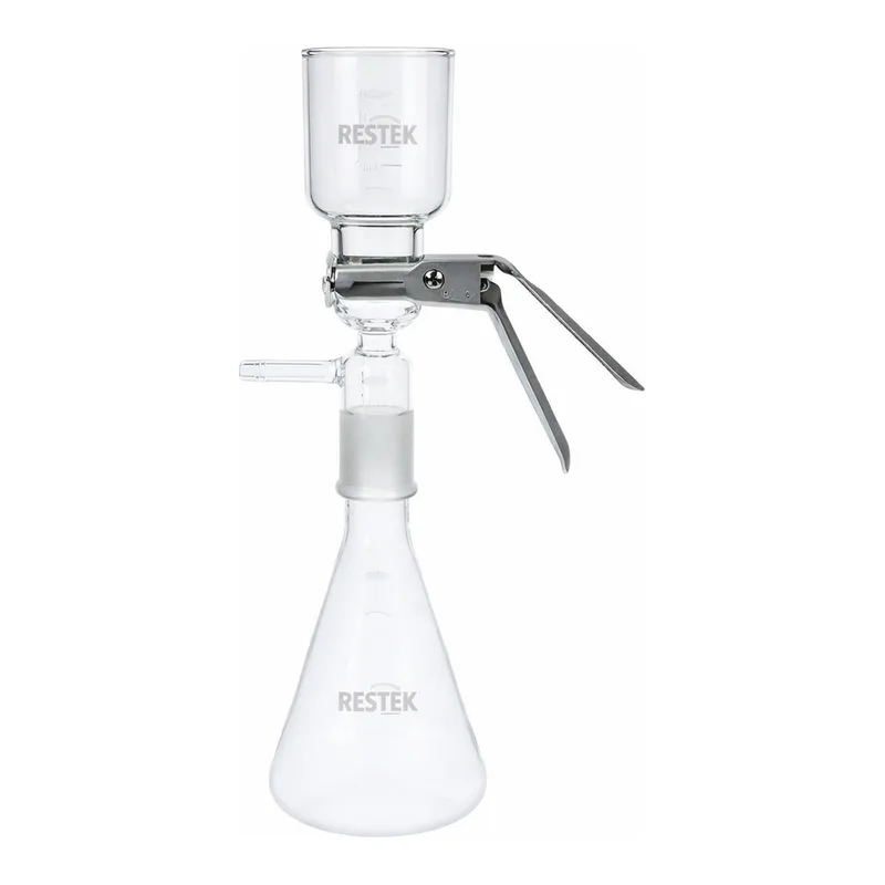 Restek Glassware, 300ml Funnel, 1000ml Flask All-Glass Microfiltration Apparatus