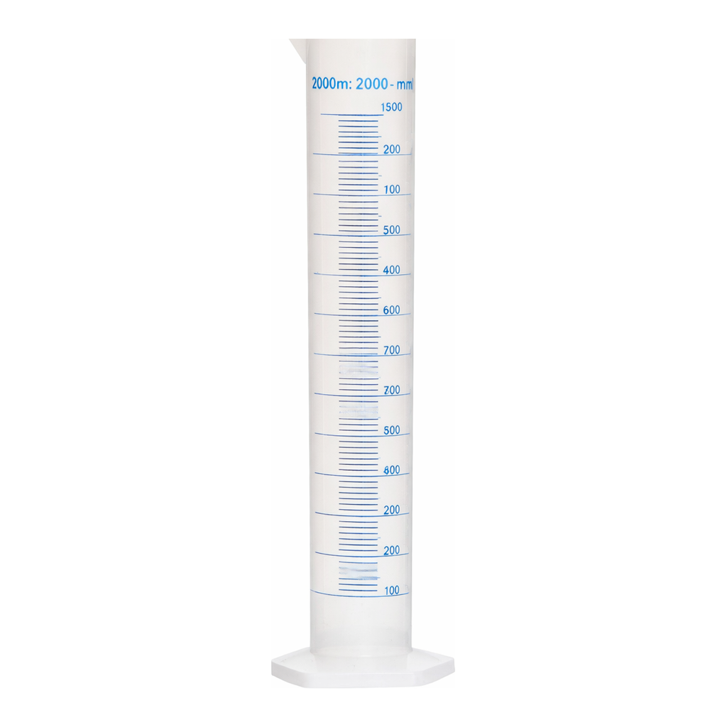 Merck Azlon Hexagonal Base Polypropylene Cylinders with Printed Graduations
