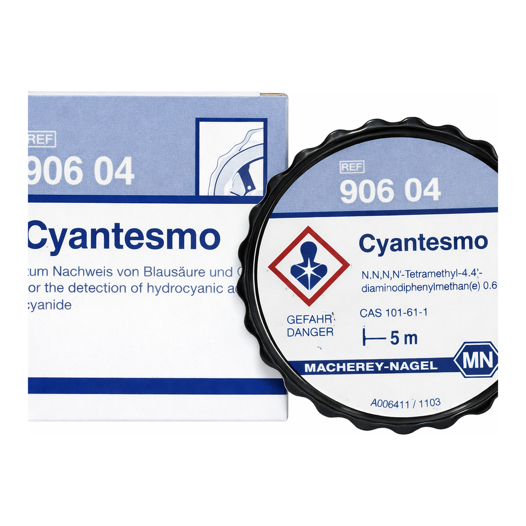 Qualitative test paper Cyantesmo for Cyanide