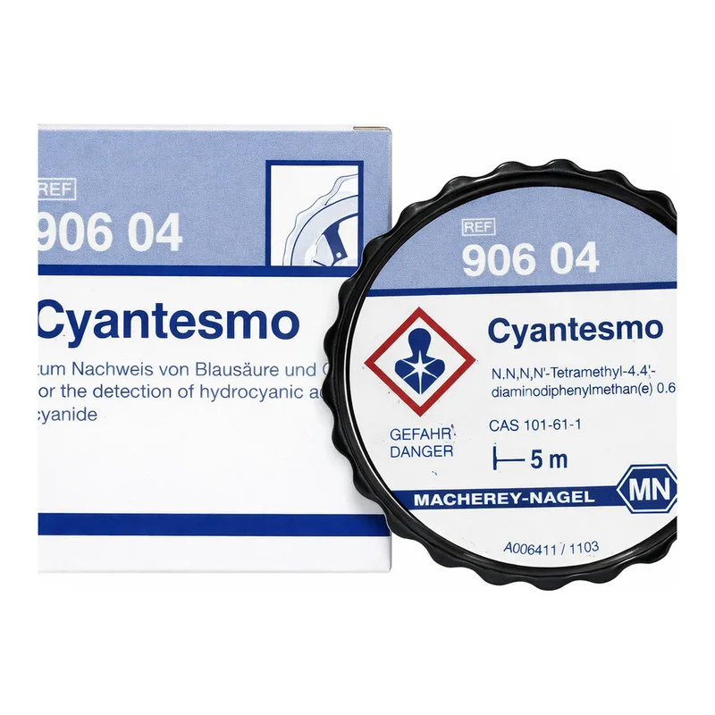 Qualitative test paper Cyantesmo for Cyanide