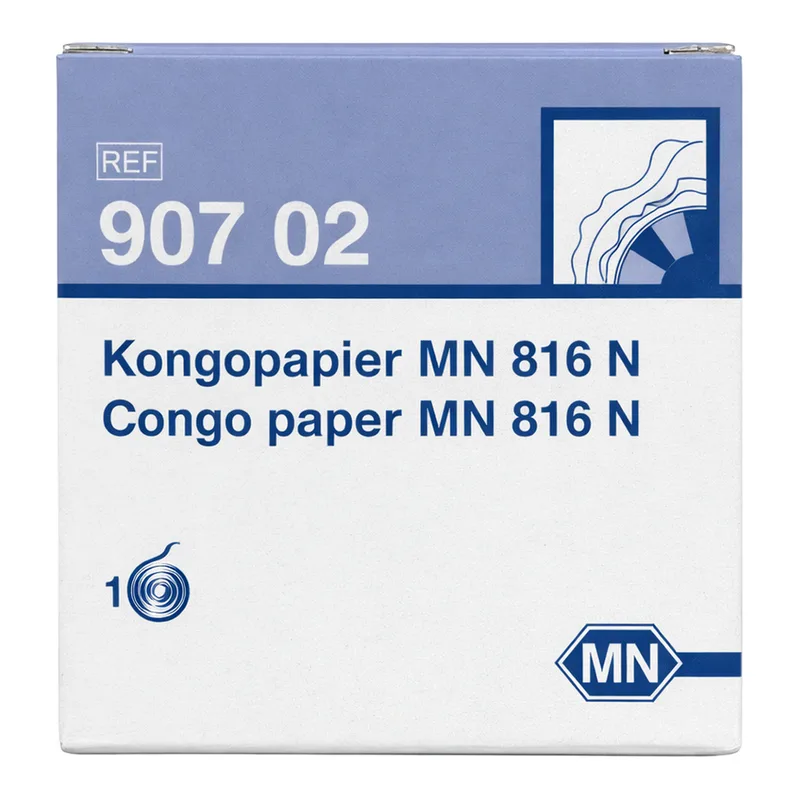 Qualitative pH test paper Congo paper MN 816 N, pH: 5.0–3.0