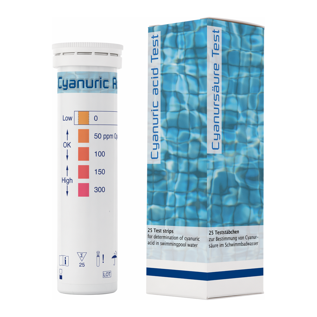 Semi-quantitative test strips Cyanuric Acid Test (swimming pools)