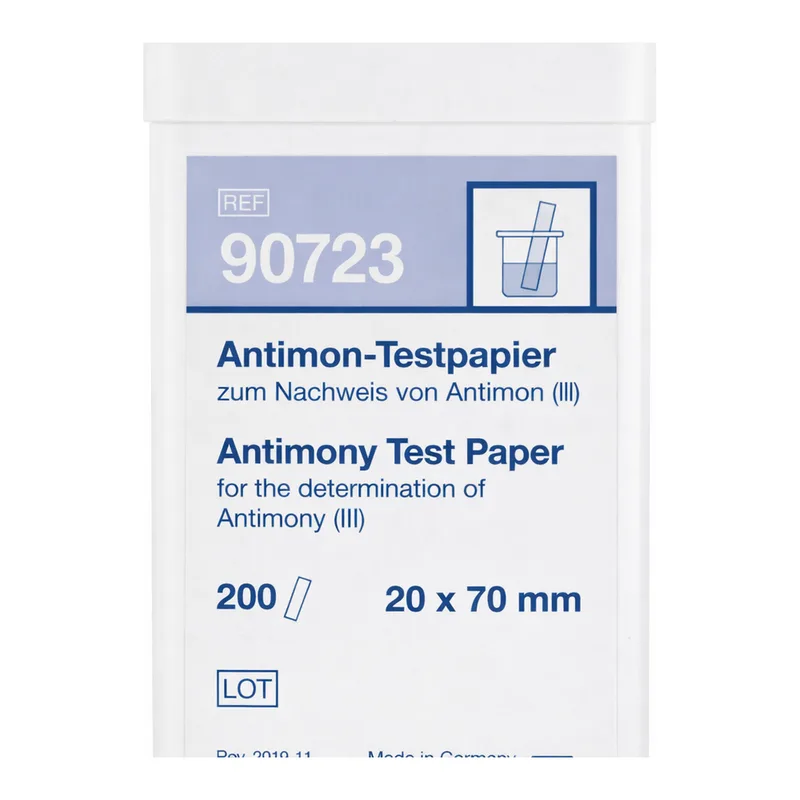 Qualitative Antimony test paper for Antimony