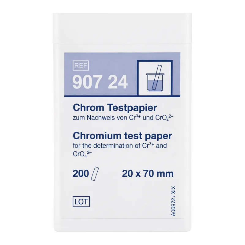 Qualitative Chromium test paper for Chromate