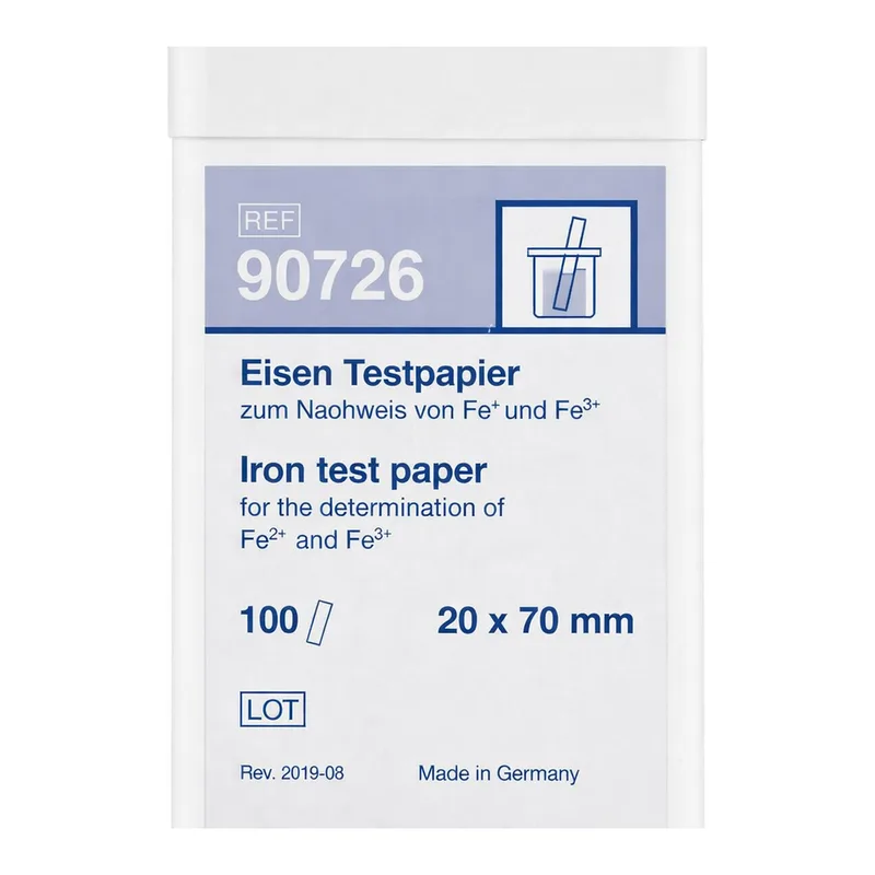 Qualitative Iron test paper for Iron