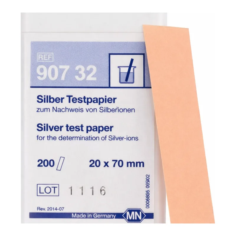 Qualitative Silver test paper for Silver