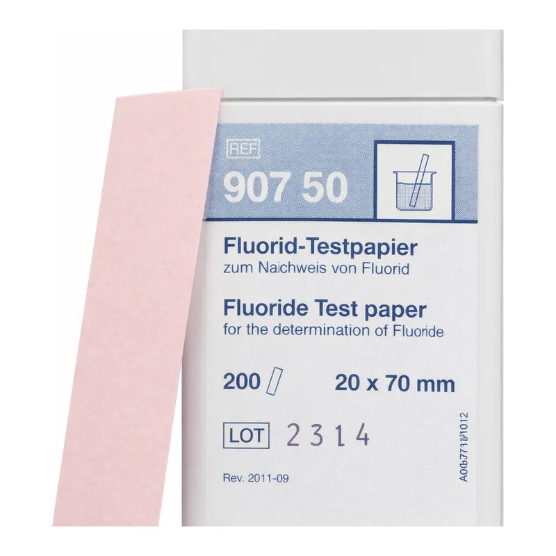 Qualitative Fluoride test paper for Fluoride
