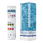 Semi-quantitative test strips Swimming pool test 3 in 1
