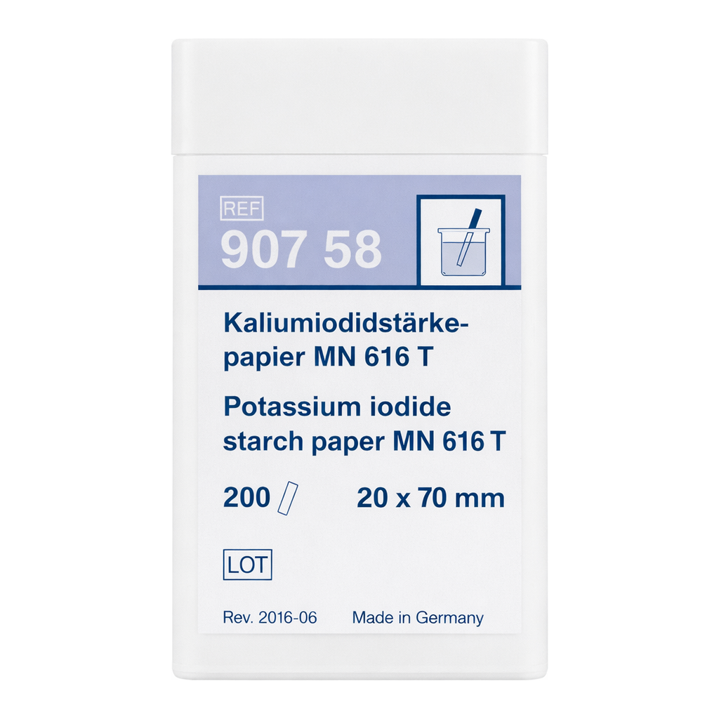 Qualitative potassium iodide starch paper MN 616 T for Nitrite and Free chlorine