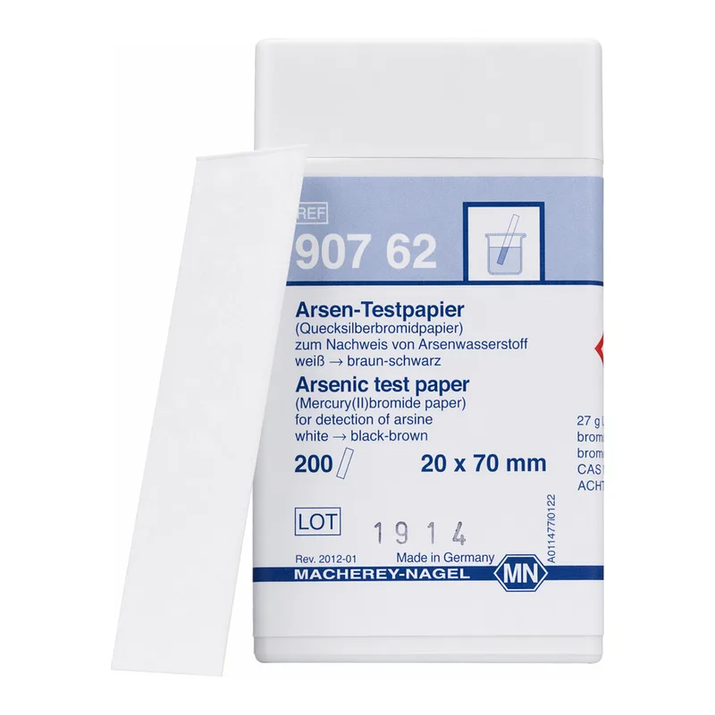 Qualitative Arsenic (mercury bromide) test paper for Arsenic