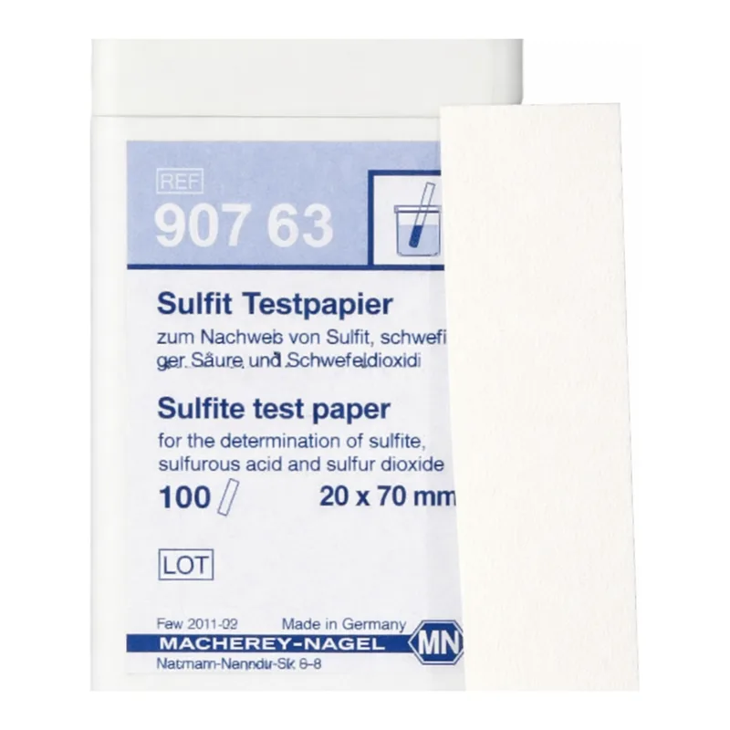 Qualitative Sulfite test paper for Sulfite