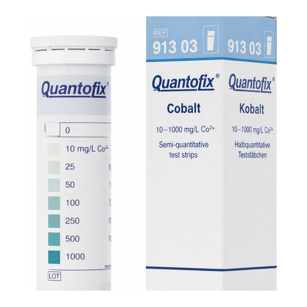 Semi-quantitative test strips QUANTOFIX Cobalt
