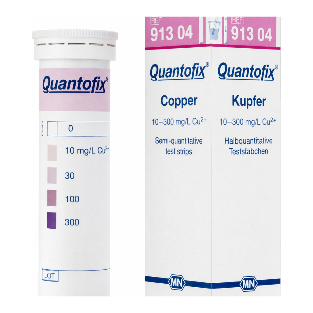 Semi-quantitative test strips QUANTOFIX Copper