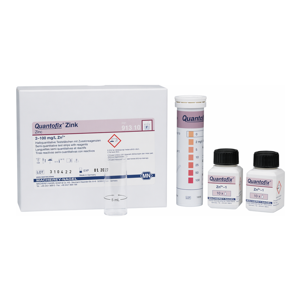 Semi-quantitative test strips QUANTOFIX Zink