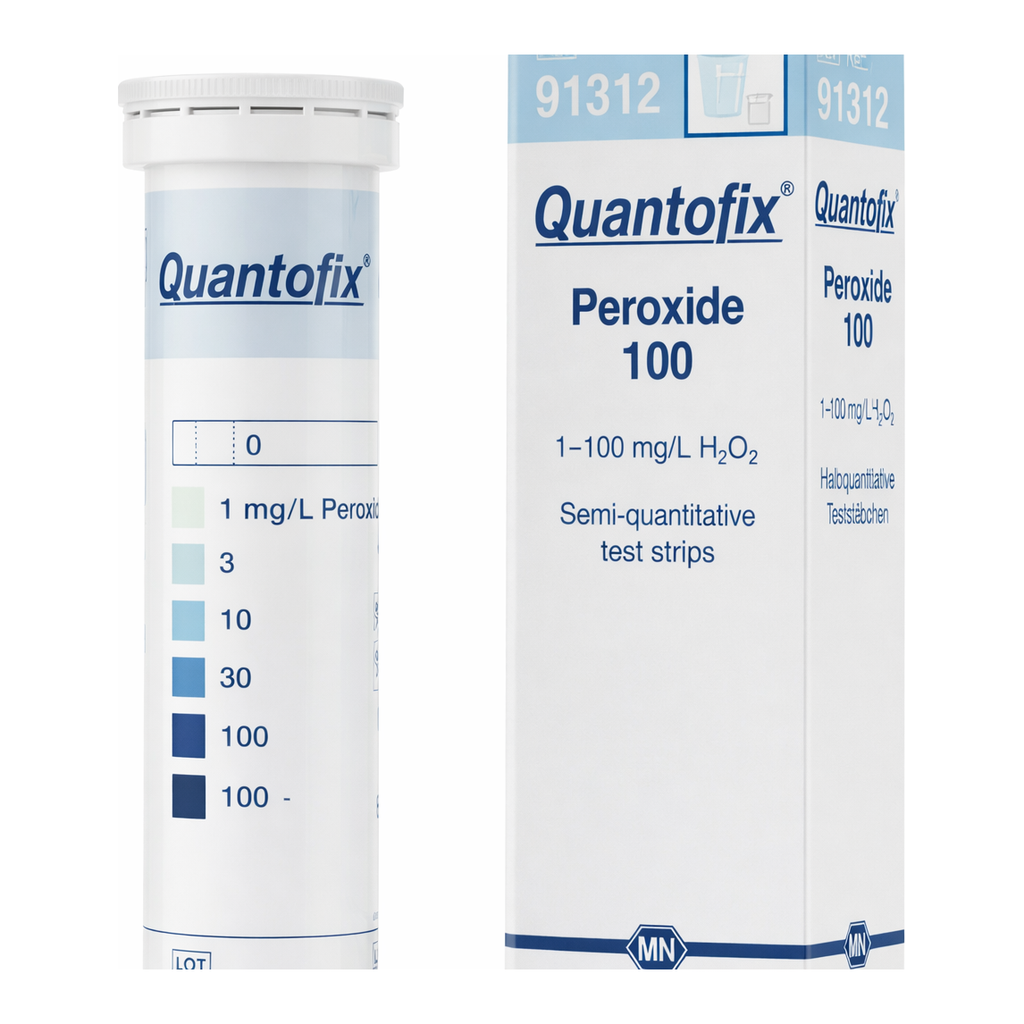 Semi-quantitative test strips QUANTOFIX Peroxide 100