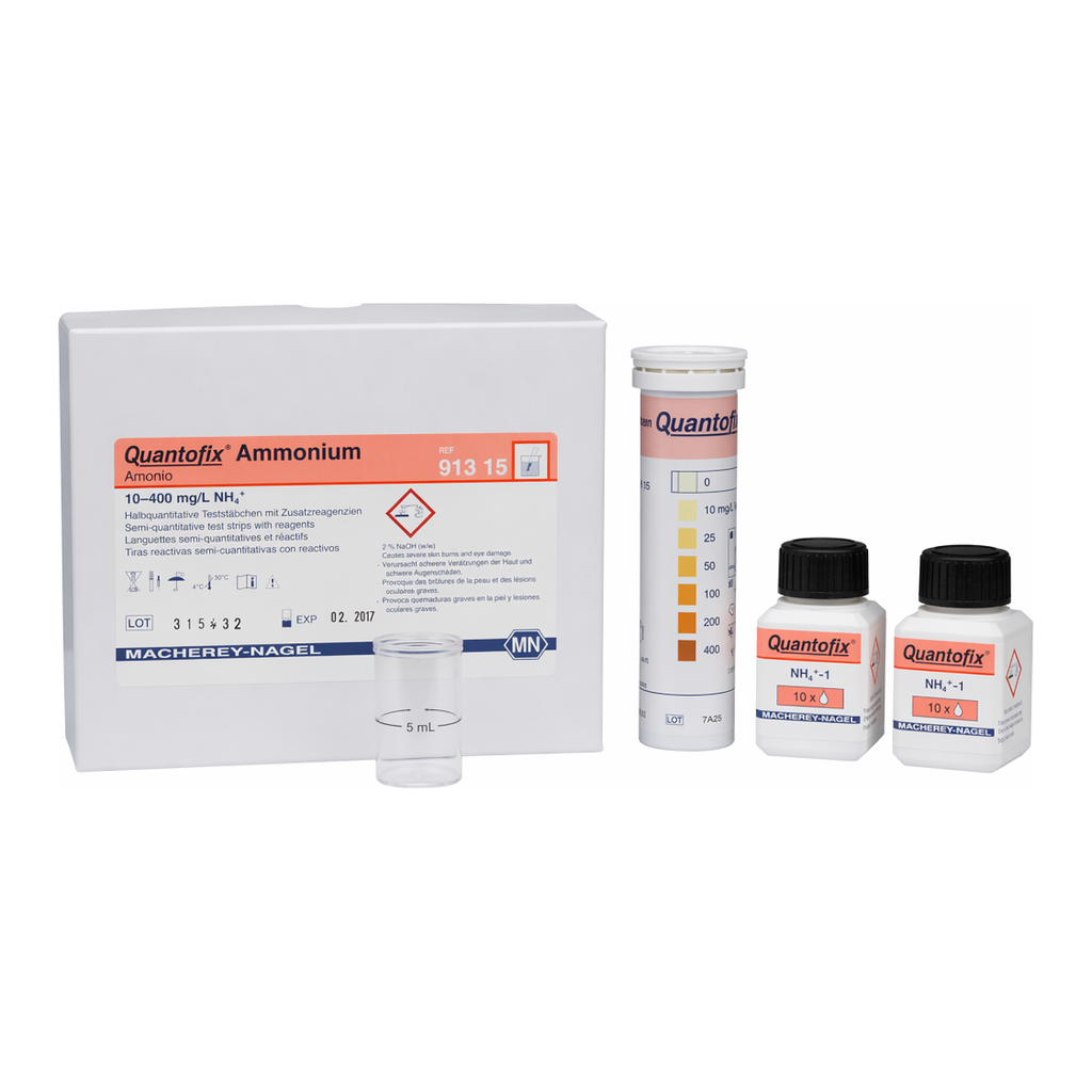 Semi-quantitative test strips QUANTOFIX Ammonium