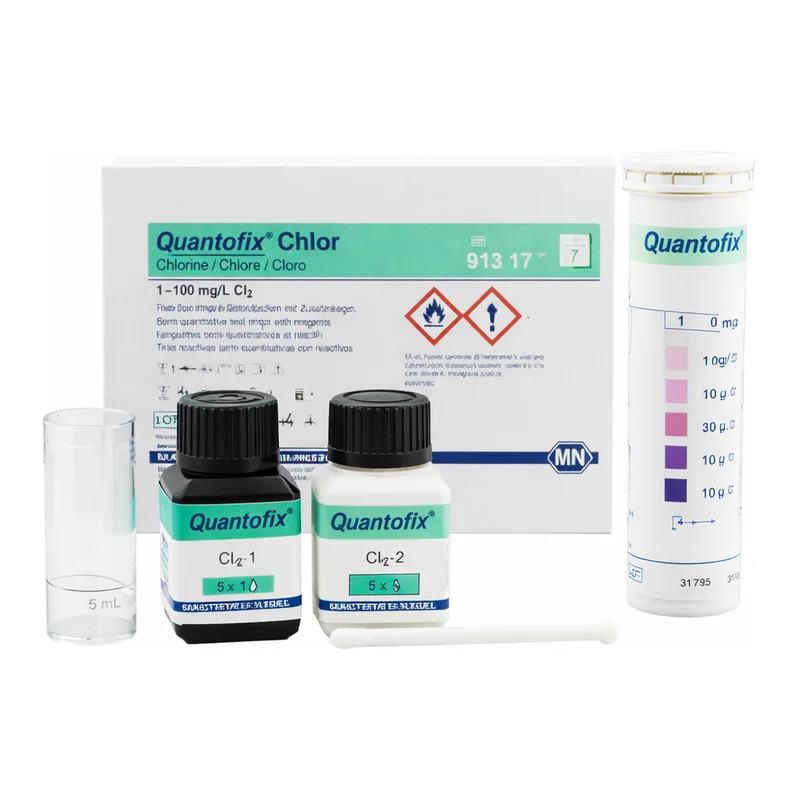 Semi-quantitative test strips QUANTOFIX Chlorine