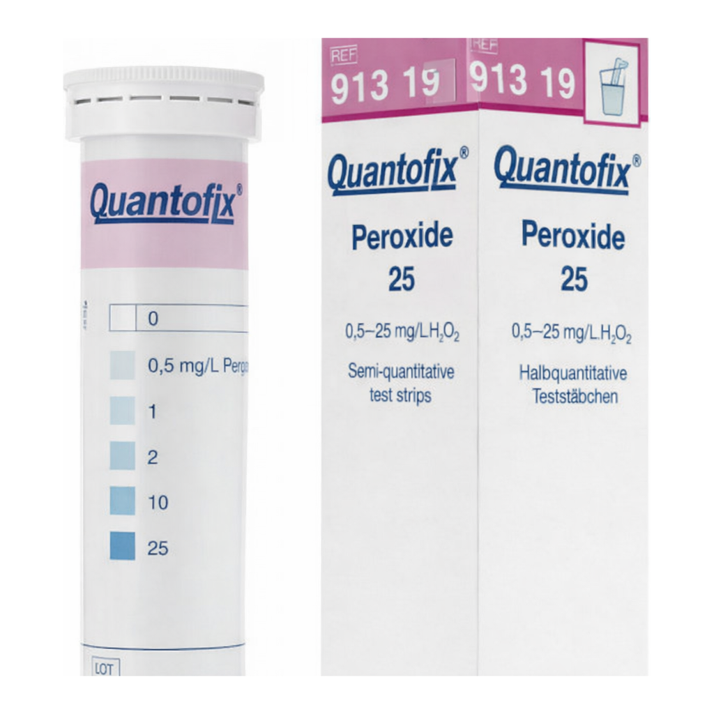 Semi-quantitative test strips QUANTOFIX Peroxide 25