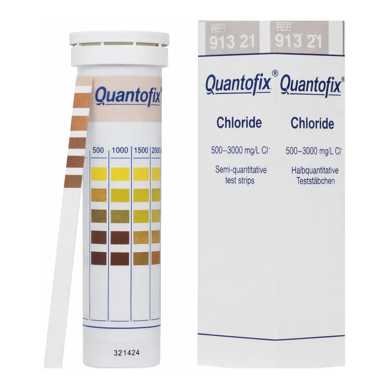 Semi-quantitative test strips QUANTOFIX Chloride