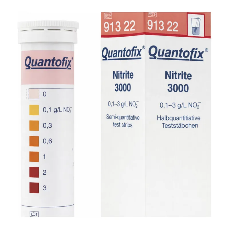 Semi-quantitative test strips QUANTOFIX Nitrite 3000