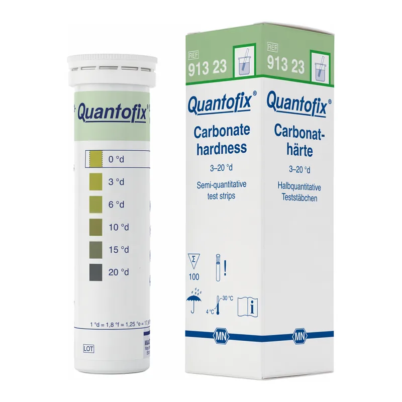 Semi-quantitative test strips QUANTOFIX Carbonate hardness