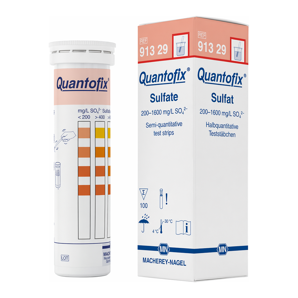 Semi-quantitative test strips QUANTOFIX Sulfate