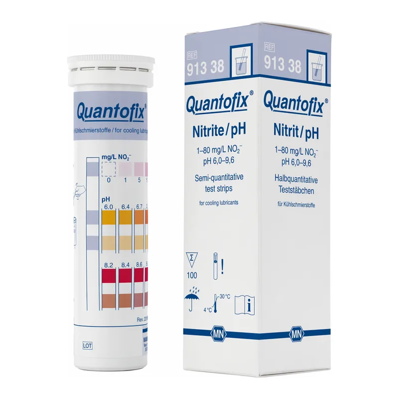 Semi-quantitative test strips QUANTOFIX Nitrite / pH