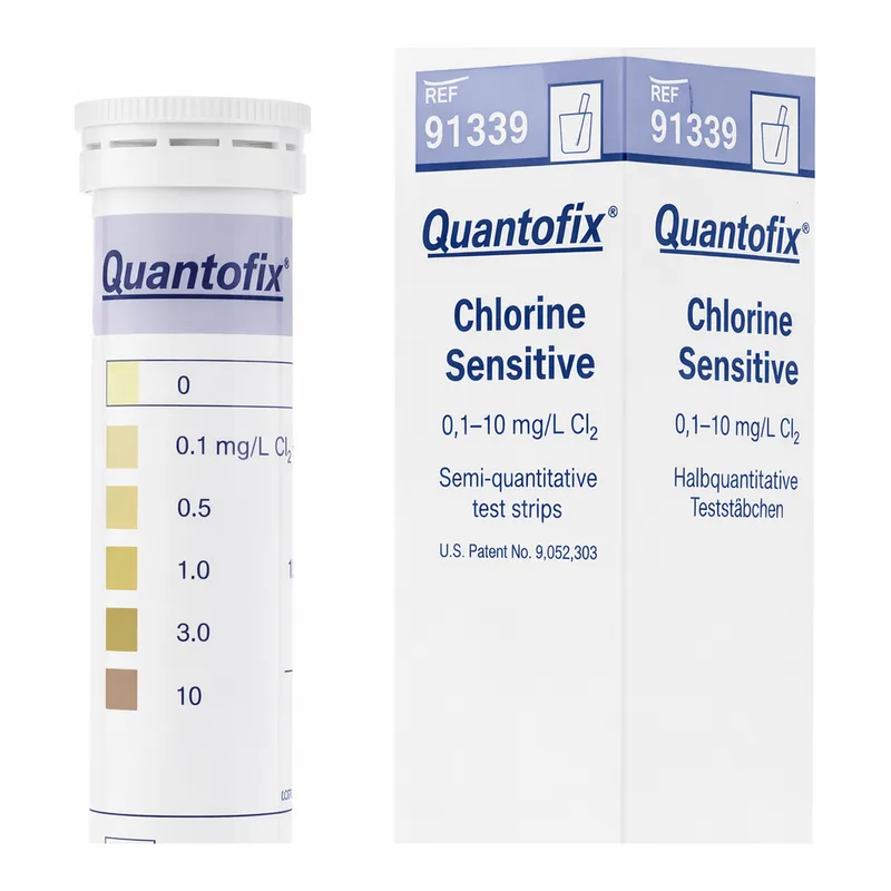 Semi-quantitative test strips QUANTOFIX Chlorine Sensitive