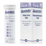 Semi-quantitative test strips QUANTOFIX Total iron 100