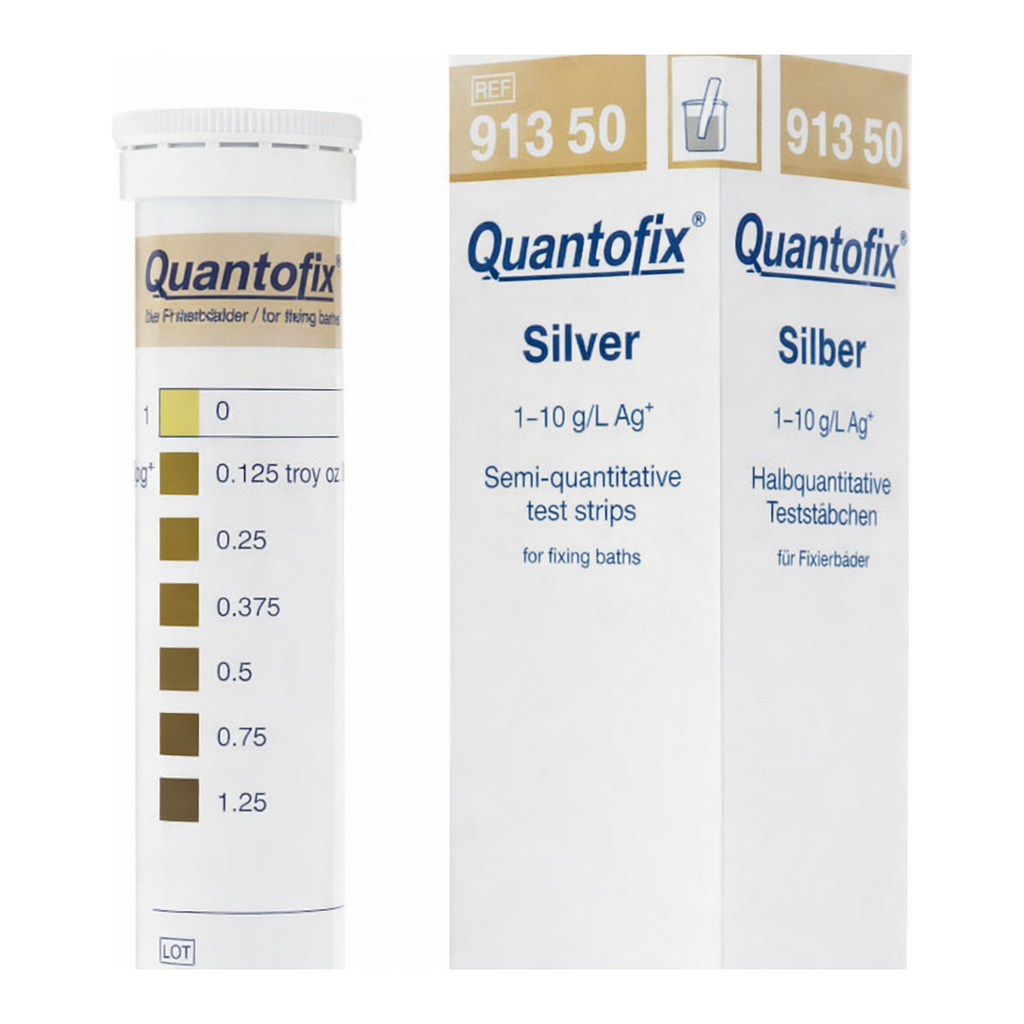 Semi-quantitative test strips QUANTOFIX Silver