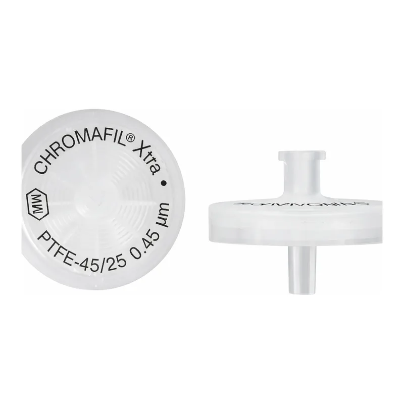 Syringe filters, labeled, CHROMAFIL Xtra PTFE