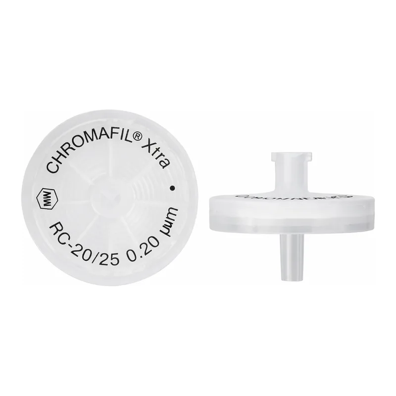 Syringe filters, labeled, CHROMAFIL Xtra RC