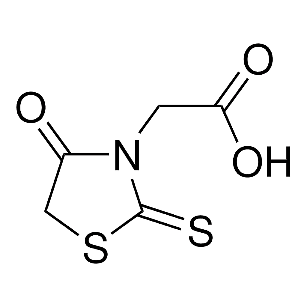 Merck 4-Oxo-2-thioxo-3-thiazolidinylacetic acid