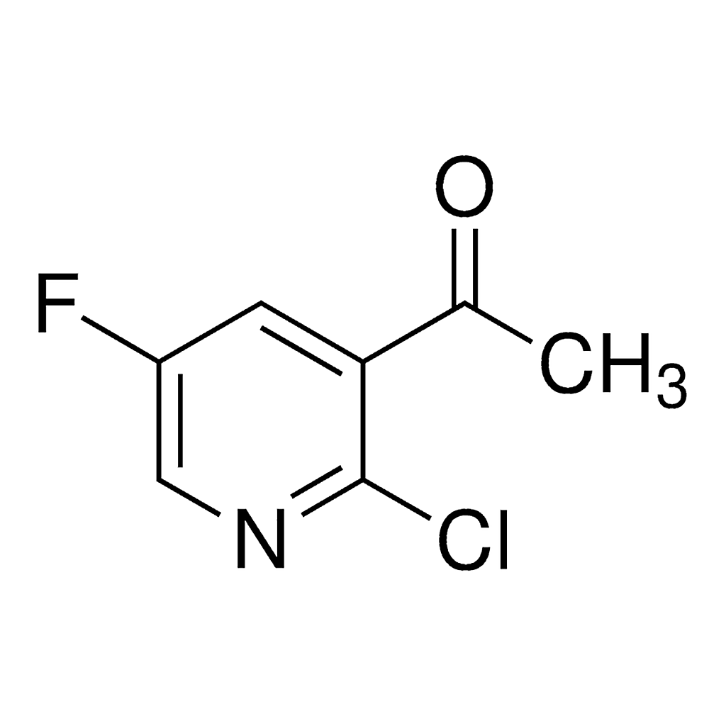 Merck 1-(2-Chloro-5-fluoropyridin-3-yl)ethanone