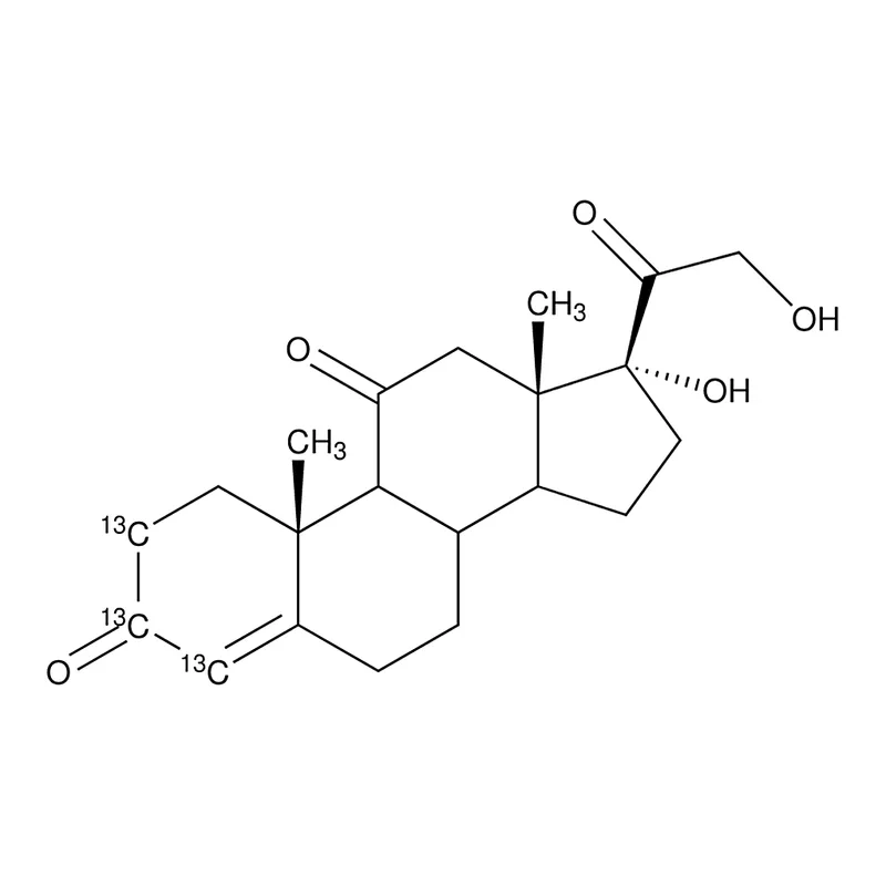 Merck Cortisone-2,3,4-13C3 solution
