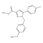 Merck Methyl 1-(4-methoxybenzyl)-5-(4-fluorophenyl)-1H-pyrazole-3-carboxylate