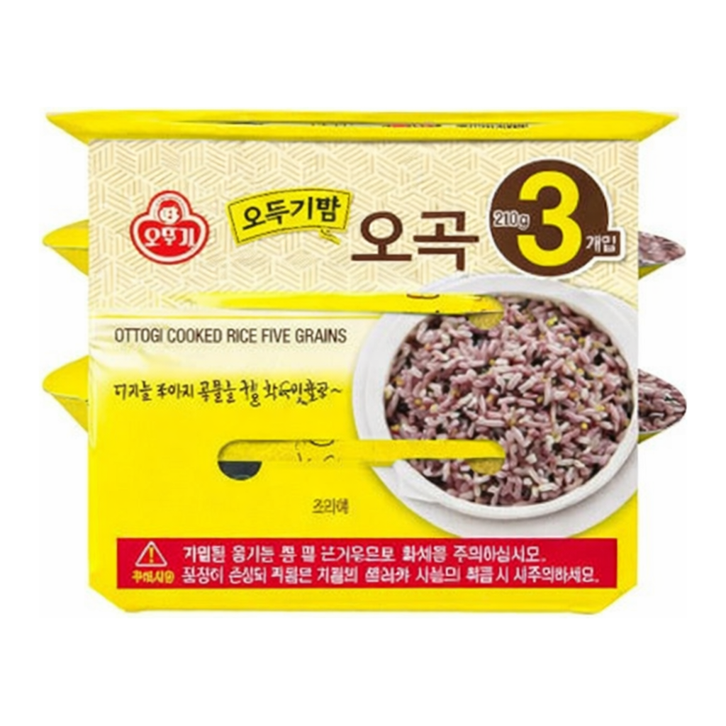 OFFICENEX 맛있는 오뚜기밥 오곡밥(210gx3EA/오뚜기)