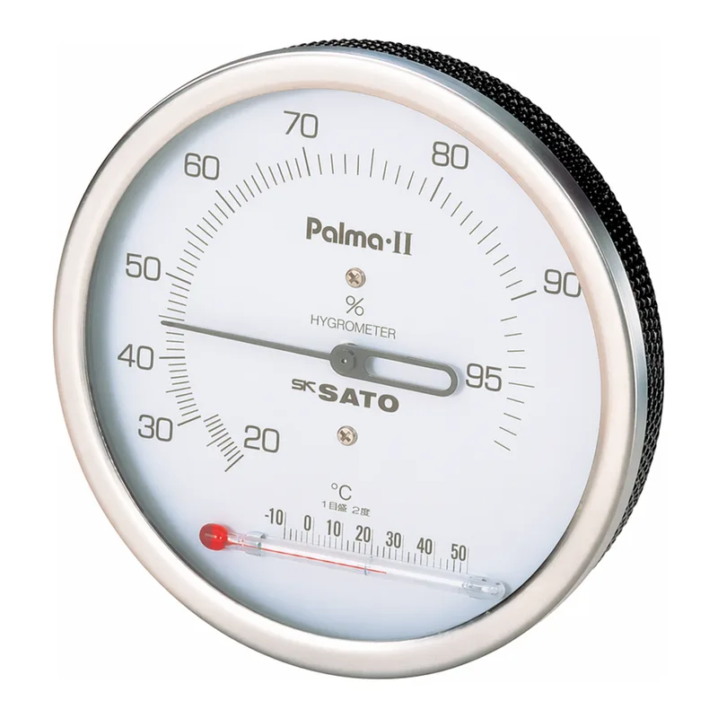 AS ONE PARMA Ⅱ Type Hygrometer with Thermometer, 파르마Ⅱ형 습도계(온도계부)