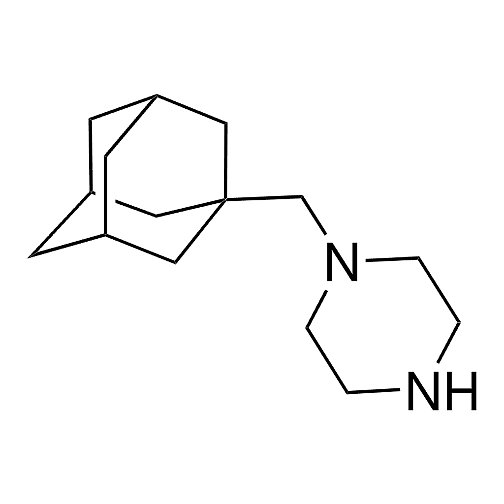 Merck 1-(1-ADAMANTYLMETHYL)PIPERAZINE-