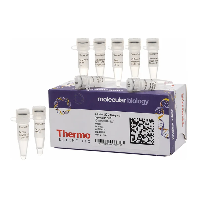 Thermo Fisher Scientific aLICator LIC Cloning and Expression Kit 3 (C-terminal His-tag)