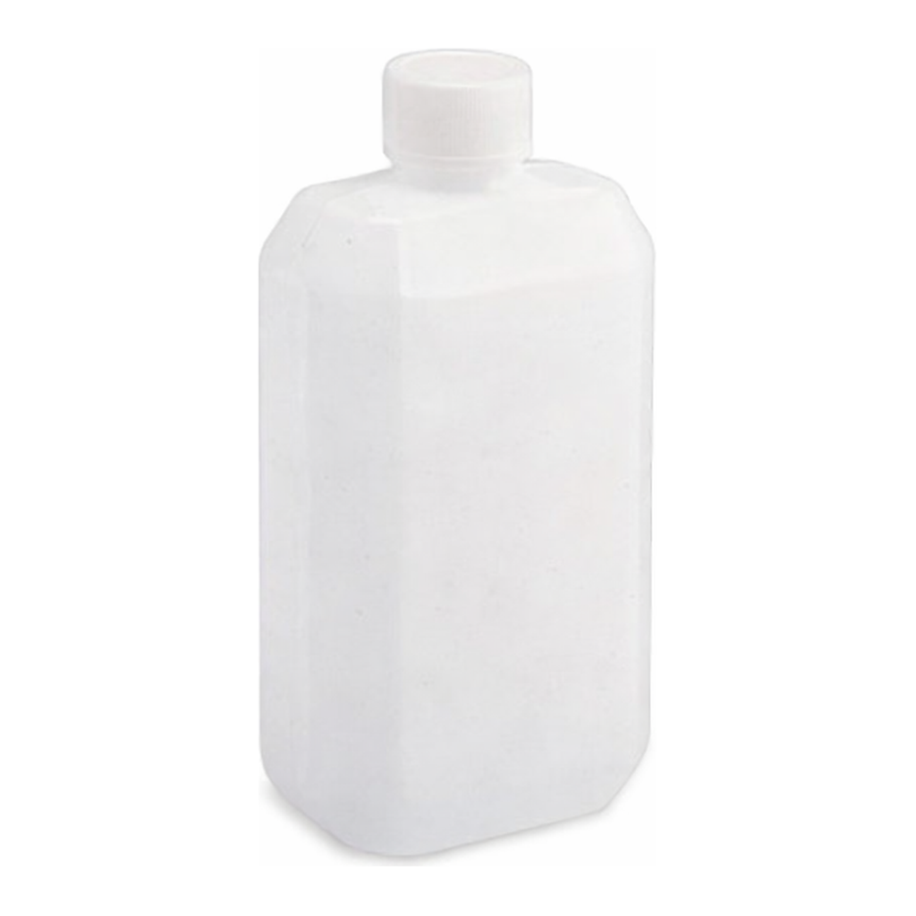 AS ONE Square Bottle (Flat Type) 500mL SCC (Pure Water Washing Processed)