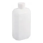 AS ONE Square Bottle (Flat Type) 500mL SCC (Pure Water Washing Processed)