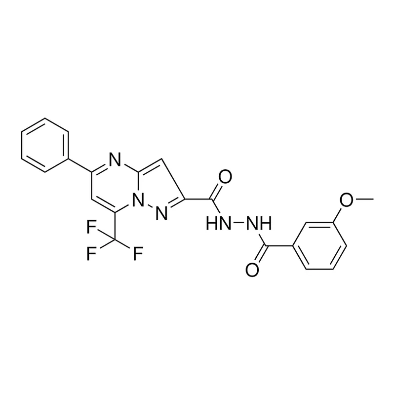 Merck N'-(3-MEO-BENZOYL)-5-PH-7-(TRI-F-