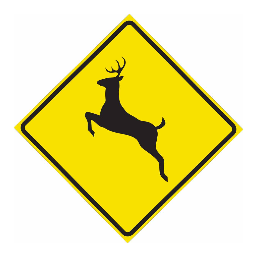 Brady Deer Crossing Picto Sign