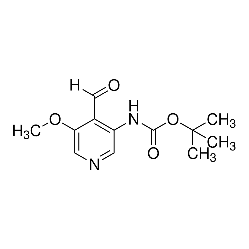 Merck tert-Butyl 4-formyl-5-methoxypyridin-3-ylcarbamate