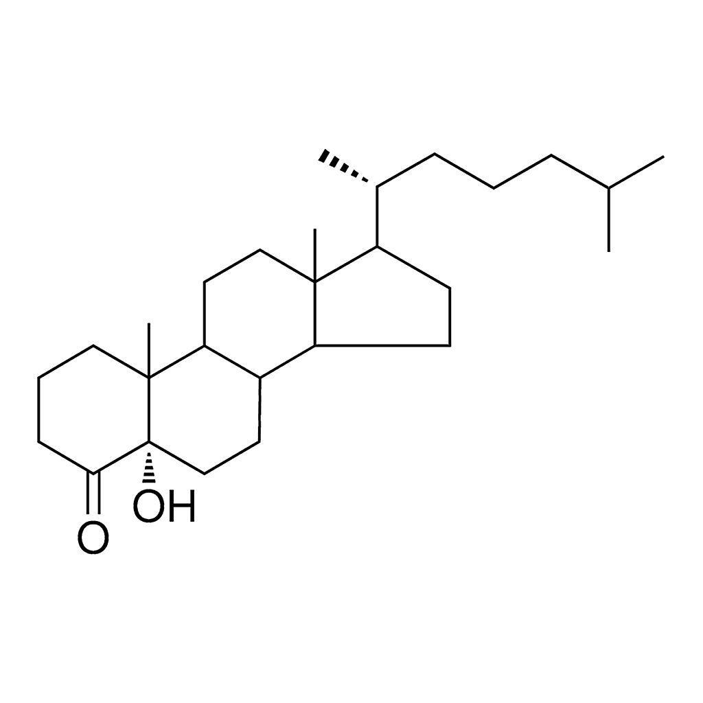 Merck 5-HYDROXY-5-ALPHA-CHOLESTAN-4- - 1 MG&
