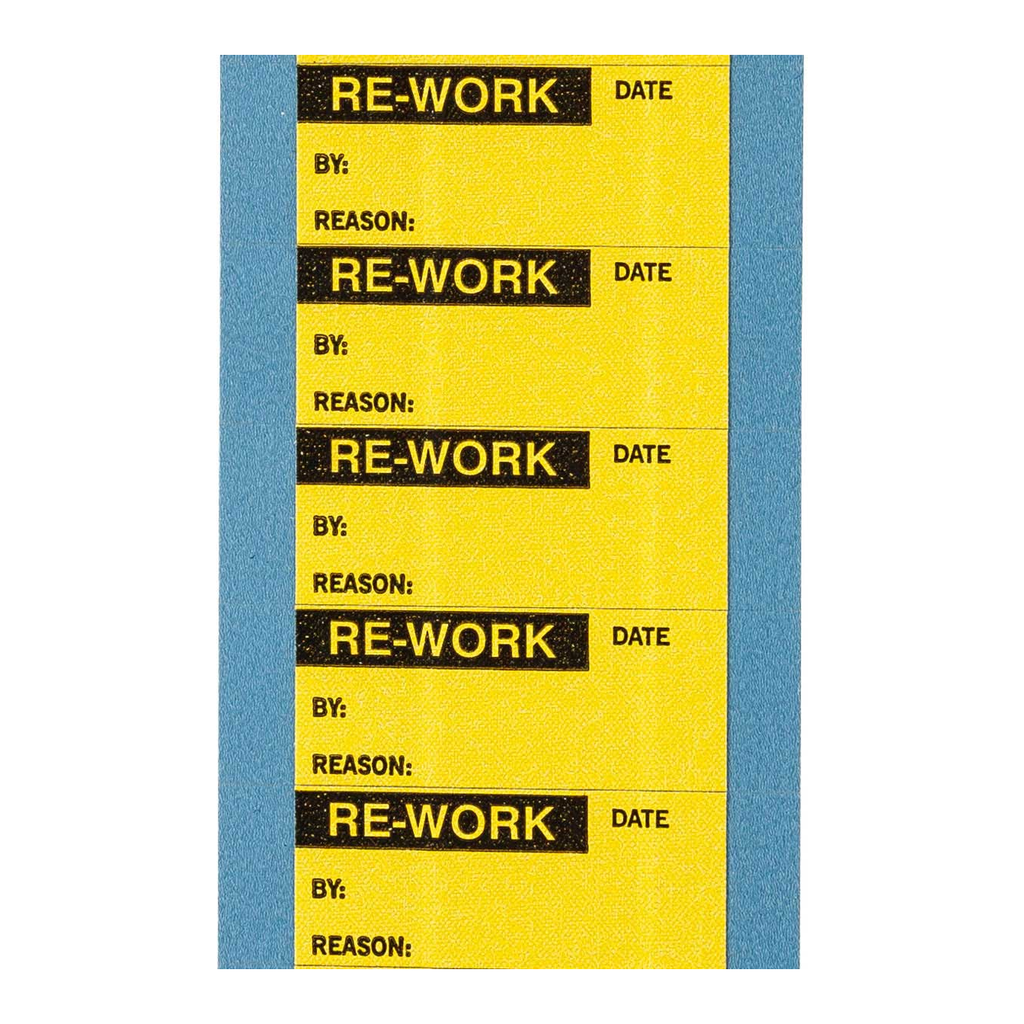 Brady Rework Write-On Labels